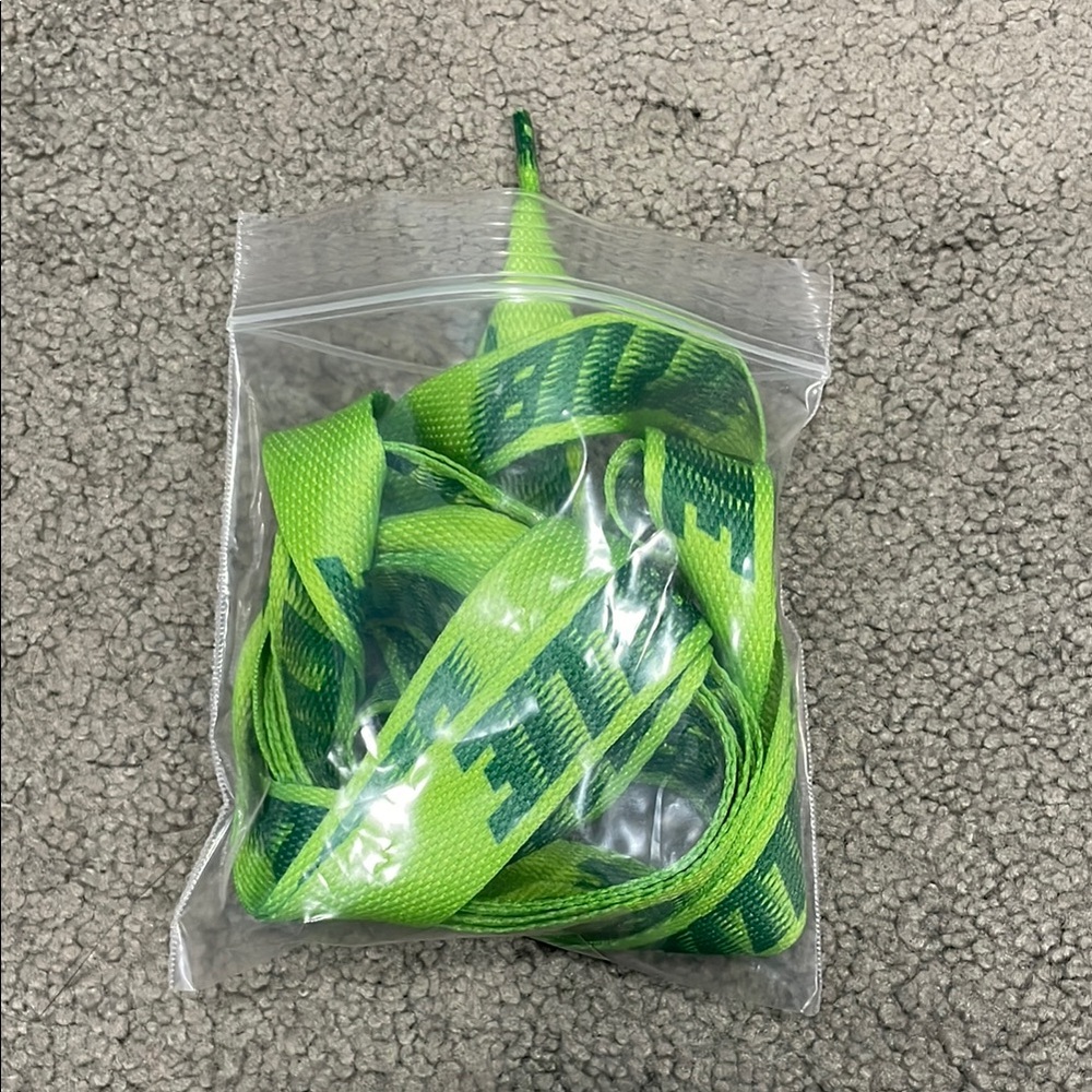Billie Eilish Green Shoe laces